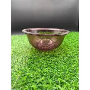 Vintage Pyrex Cranberry 1 Qt Mixing Bowl – USA Made, Nesting Ovenware